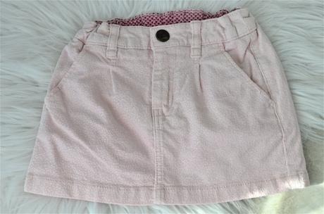 Trblietavá mendžestrová sukňa-hm-104, h&m,104