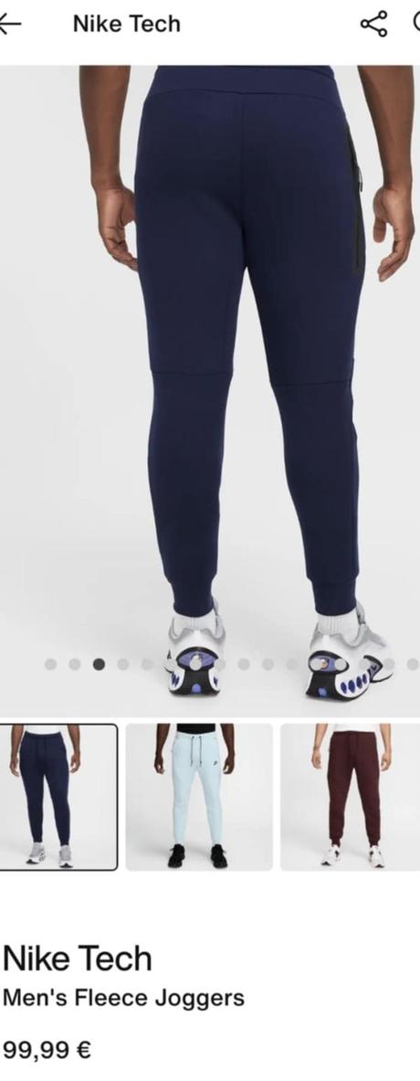 Tech fleece tepláky nike (pc 99,99), nike,s