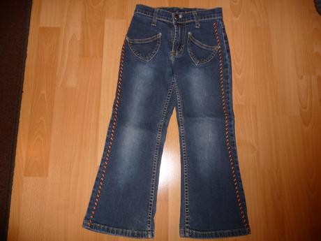 Vyšívané rifle na 5-6 rokov, 116