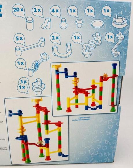 Dve guličkové dráhy 65 kusov, 
