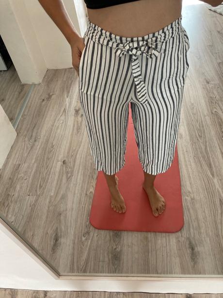 Ľanové nohavice, esmara,m