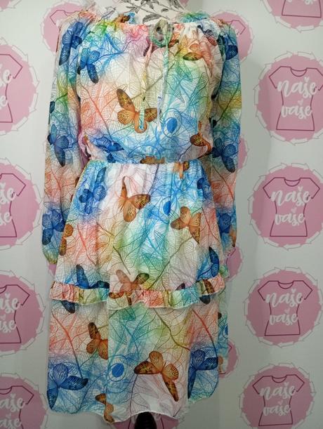 Farebné šaty m/l, m