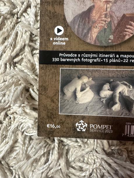 Viděl jsem pompeje sprievodca po pompejach + map,