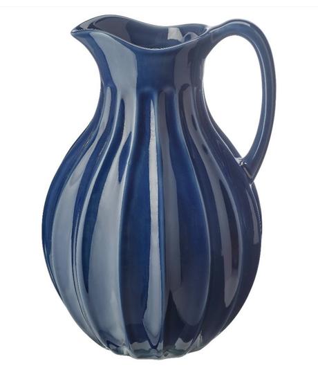 Modrý džbán / váza,