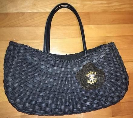 Dámska slamenná kabelka, 