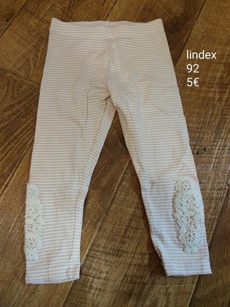 Legíny s cipkou, lindex,92