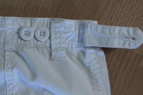 Benetton, biele tehu nohavice, jar/leto, benetton,xs