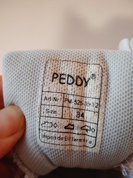 Tenisky, peddy,34