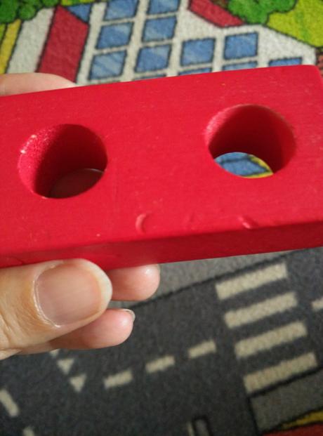 Drevený vláčik skladačka, 