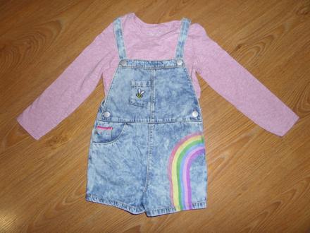 Rifľový overal s tričkom, next,110