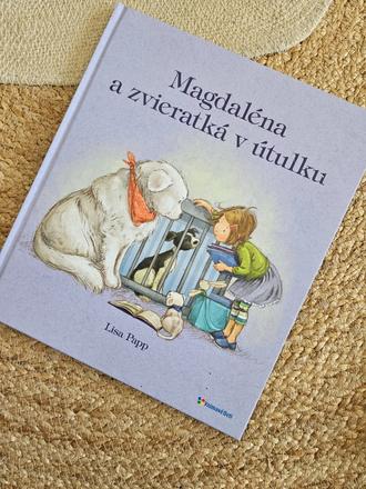 Kniha magdaléna a zvieratká v útulku, 