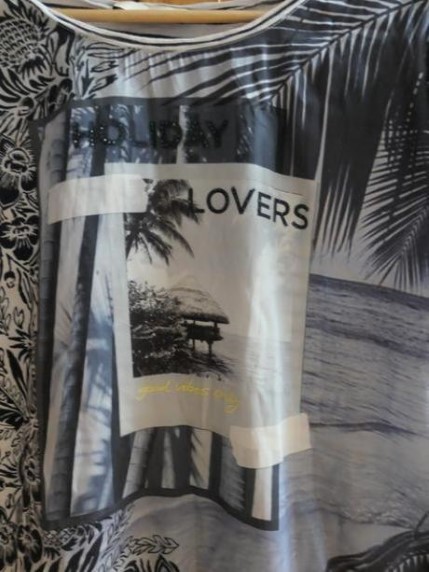 Oui luxusne dovolenkove tricko/tunika m/l, m