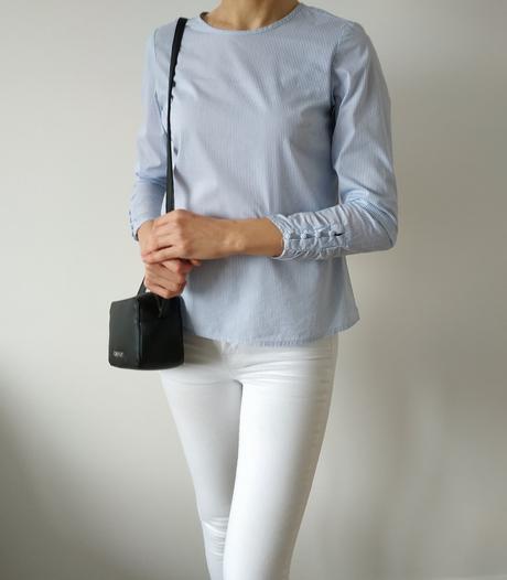 Bielo modrá blúzka mohito, vel. 36, mohito,36