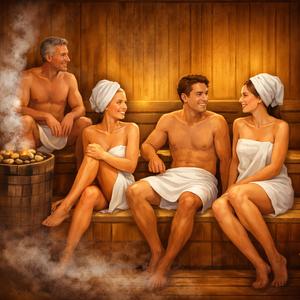 Je nahota v saune normálna?