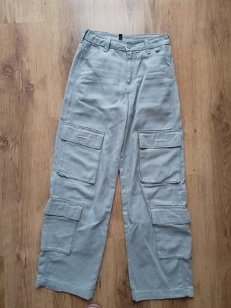 5x oblečené  cargo rifle 32, h&m,xs