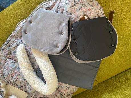 Fusak s kožušinkou+ rukávnikom, elodie details