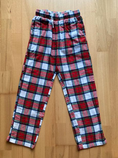 Flanelové pyžamové nohavice lindex v. 134/140, lindex,140