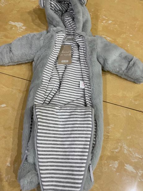 Teplučký overal myšička, mamas & papas,68