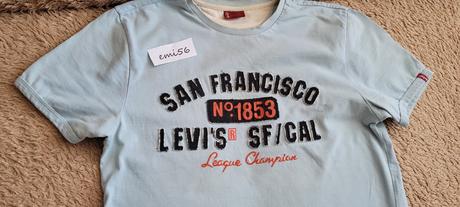 Modré tričko, levis,m