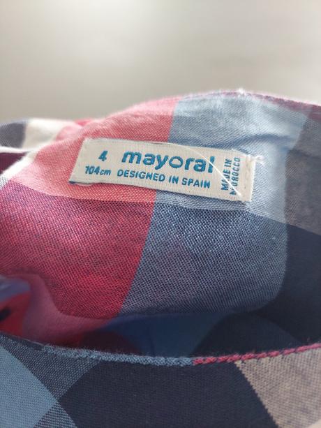 Blúzka s krátkym rukávom mayoral, mayoral,104