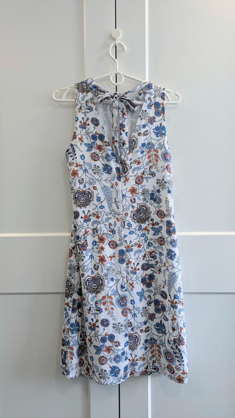 Kvetinkové šaty h&m, h&m,xs