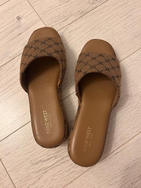 Šlapky, vsuvky, nine west,41