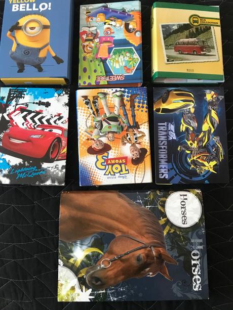 Školské dosky 6 ks male 1 ks velka, 