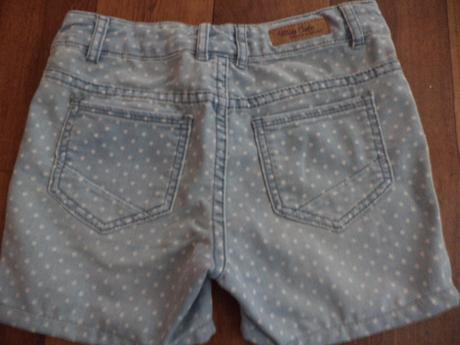 Dievčenske riflove šortky, 146