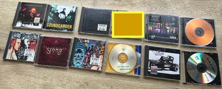 Cdčka soundgarden metallica aerosmith...,