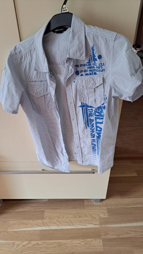 Predám chlapčenskú košeĺu, h&m,158