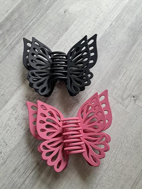 Štipce do vlasov tvare motýľov, 
