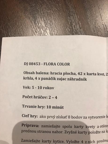 Djeco spoločenská hra záhrada, 