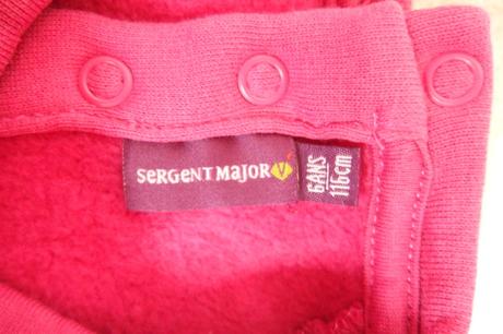 Sergent major dievčenská mikina, sergent major,116