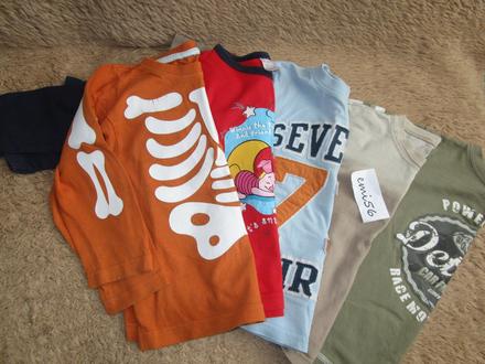 2604. tričká s dl. ruk. 5x, 110