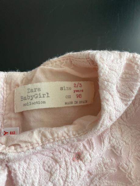 Dievčenské šaty, zara,98