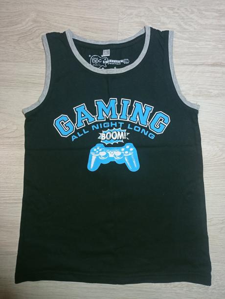 2 x nové tričko bez rukávov 140/146, bonprix,140