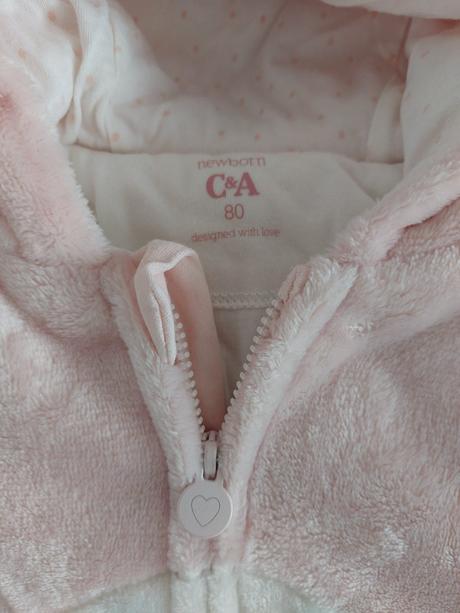 Huňatý overal c&a, c&a,80