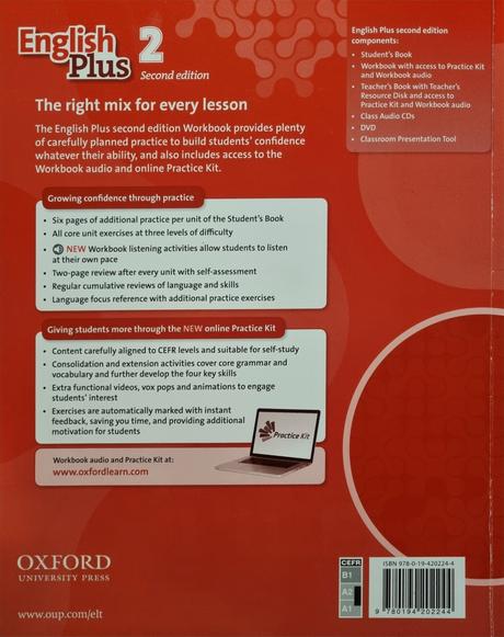 English plus 2 angličtina pracovný zošit, 