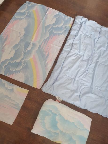 Paplónik a vankúšik plus retro obliečky, šírka (cm): 60,dĺžka (cm): 110