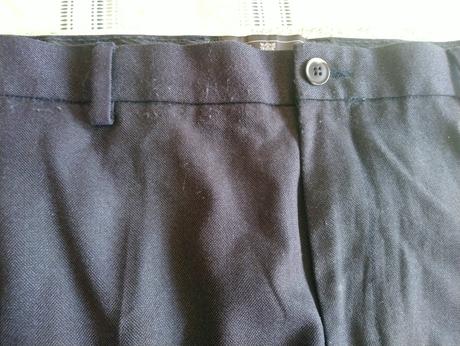 Pánske čierno modré nohavice marks&spencer, op 105, marks & spencer,xxl