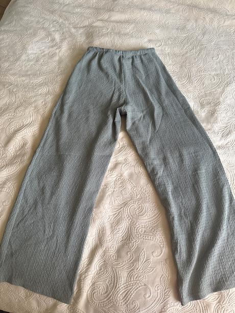 Široké nohavice, h&m,146