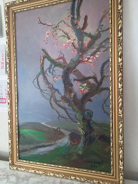 Ludvik dobeš olejomalba umierajuci strom, 