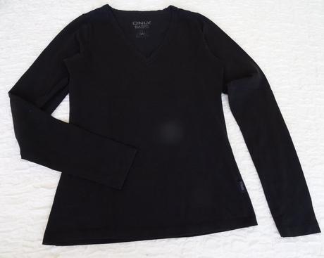 Čierne tričko only, veľ. m, only,m