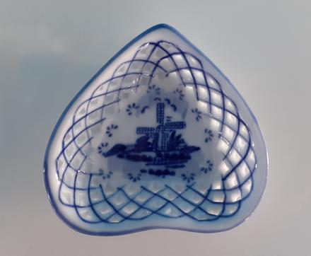 Holandská porcelánová miska delft blue, 