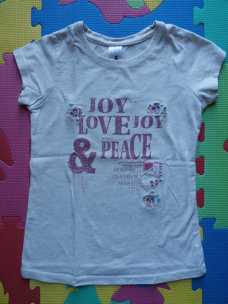 Bavlnené tričko - min. nosené, palomino,122