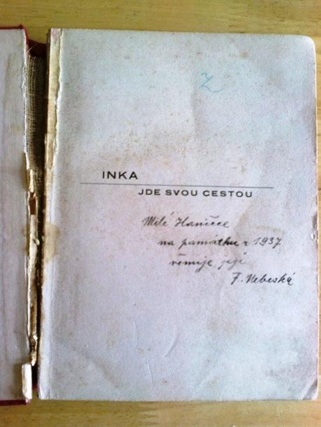 Inka jde svou cestou - e. hinzelmannová,