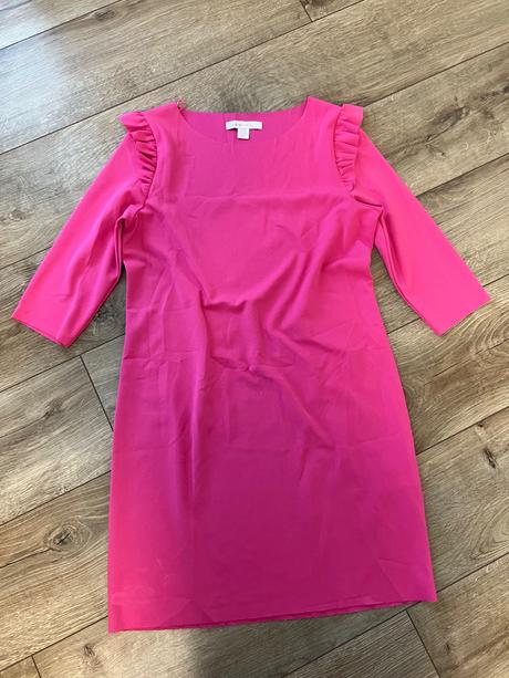Ružové šaty, amisu,38