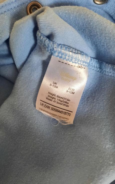 Pyžamko zajko, f&f,80