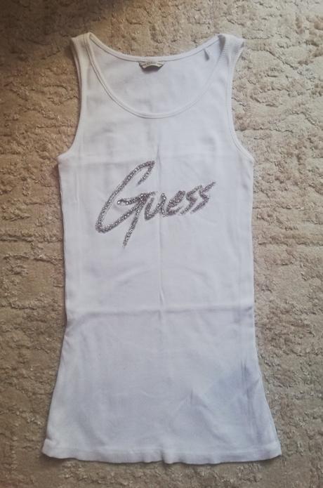 Guess tielko biele, guess,s