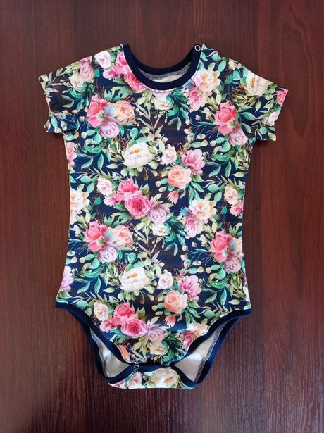 Body dlhý, krátky rukáv, 56 - 110